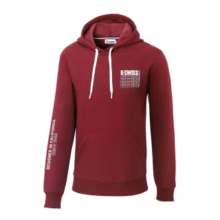 【K-SWISS】連帽上衣 Hoodie-男-黑(109122-008) 歷史價格詳細信息
