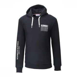 【K-SWISS】連帽上衣 Hoodie-男-黑(109122-008) 歷史價格詳細信息