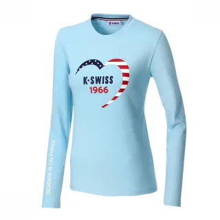 K-SWISS Sweet Heart Tee長袖T恤-女-白 歷史價格詳細信息