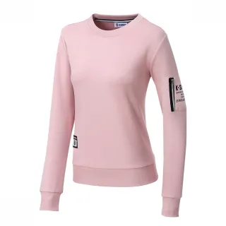 K-SWISS SL Pocket Sweatshirt圓領長袖上衣-女-橘粉 歷史價格詳細信息