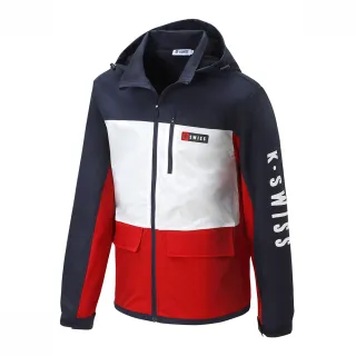 K-SWISS Windbreaker防風外套-女-紅/藍 歷史價格詳細信息