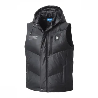 【K-SWISS】可拆式連帽羽絨背心 Down Vest-女-黑(199134-008) 歷史價格詳細信息