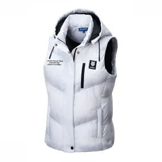 【K-SWISS】可拆式連帽羽絨背心 Down Vest-女-黑(199134-008) 歷史價格詳細信息