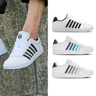 K-swiss 時尚運動鞋 男款 白.藍.紅 NO.B1965【新竹皇家 06931-164】 歷史價格詳細信息