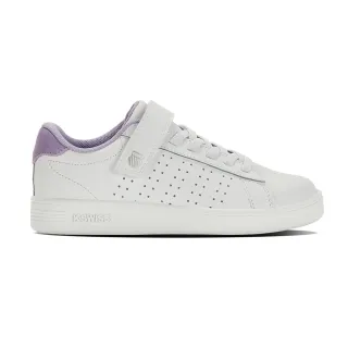 K-SWISS Court Casper VLC時尚運動鞋-童-白/水藍 歷史價格詳細信息