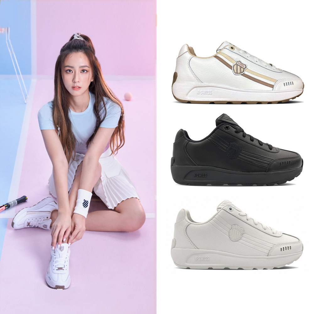 K-SWISS Enstev時尚運動鞋-男-白/藍/紅 歷史價格詳細信息