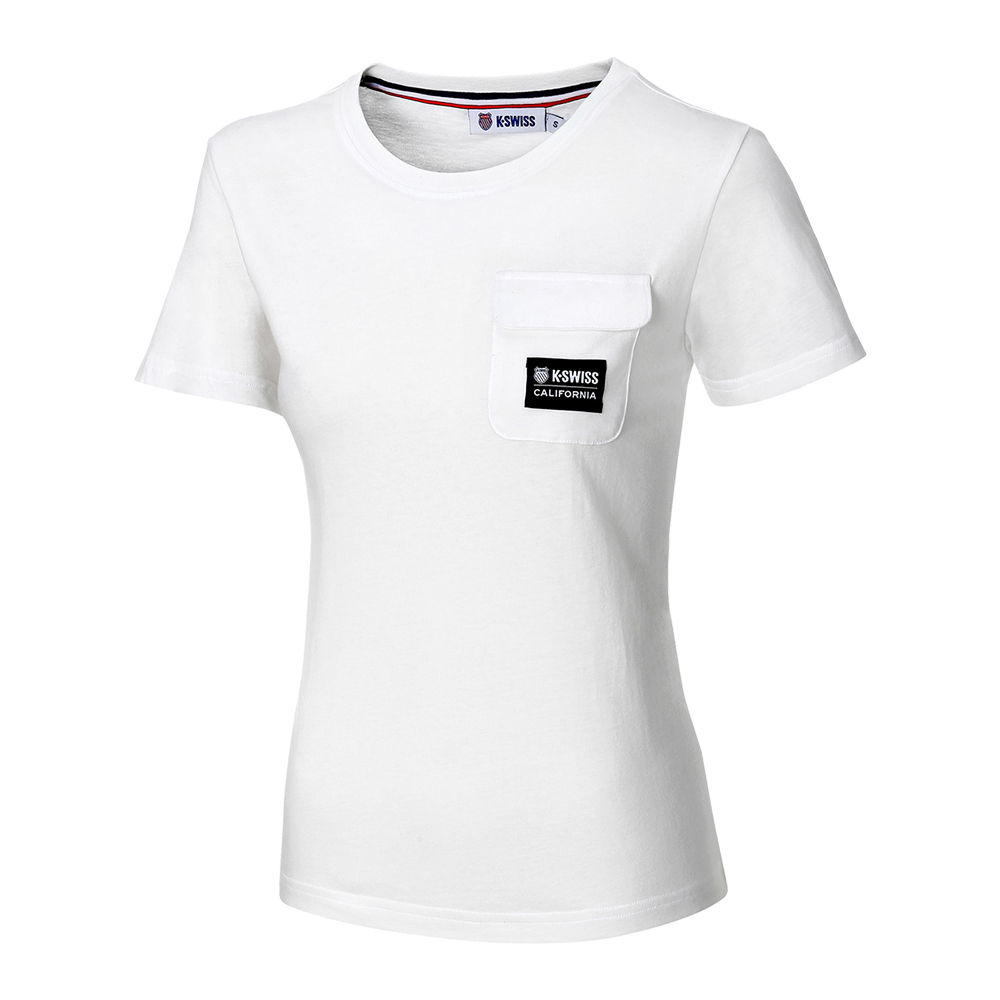 【K-SWISS】棉質吸排T恤 CA Skyline Tee-男-綠(106111-387) 歷史價格詳細信息