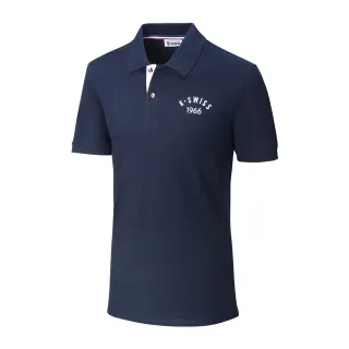 K-SWISS Cotton Polo短袖POLO衫-男-黑 歷史價格詳細信息