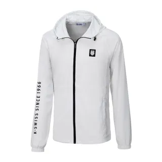 【K-SWISS】抗UV防風外套 Vintage Windbreaker-男-白(106128-100) 歷史價格詳細信息