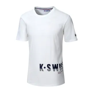 【K-SWISS】棉質吸排T恤 CA Skyline Tee-男-綠(106111-387) 歷史價格詳細信息