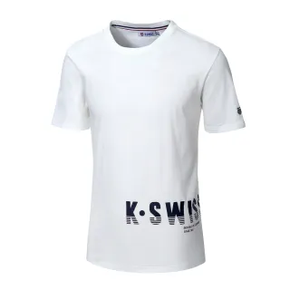 【K-SWISS】棉質吸排T恤 CA Skyline Tee-男-綠(106111-387) 歷史價格詳細信息
