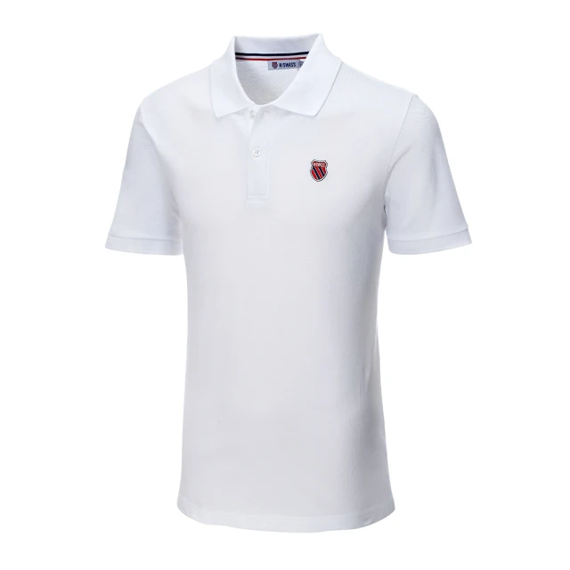 K-SWISS Classic Polo短袖Polo衫-男-白 歷史價格詳細信息