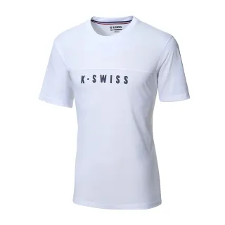 K-SWISS Active Tee涼感排汗T恤-男-白 歷史價格詳細信息