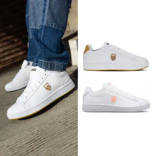 K-SWISS Court Tiebreak時尚運動鞋-男-白/藍/黑 歷史價格詳細信息