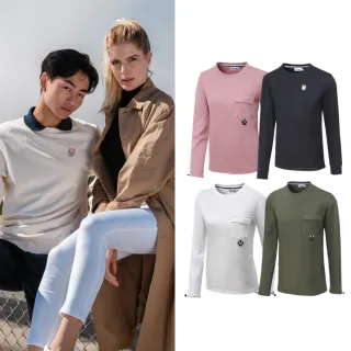 K-SWISS SL Pocket Sweatshirt圓領長袖上衣-女-橘粉 歷史價格詳細信息