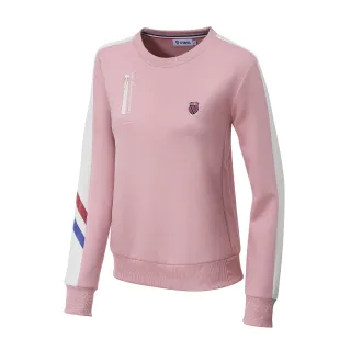 K-SWISS  Panel Sweatshirt圓領上衣-男-藍 歷史價格詳細信息