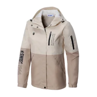 K-SWISS  Windbreaker 刷毛防風外套-女-黑/粉紅 歷史價格詳細信息