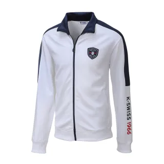 【K-SWISS】運動外套 5 Stripe Shoulder Jacket-男-黑(107272-008) 歷史價格詳細信息