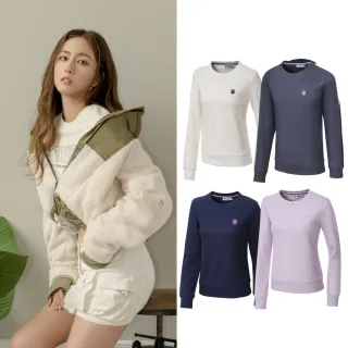 K-SWISS  Basic Sweatshirt圓領長袖上衣-女-淺紫 歷史價格詳細信息