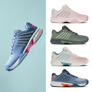 【K-SWISS】透氣輕量網球鞋 Hypercourt Express 2-男-黑/白(06613-039) 歷史價格詳細信息