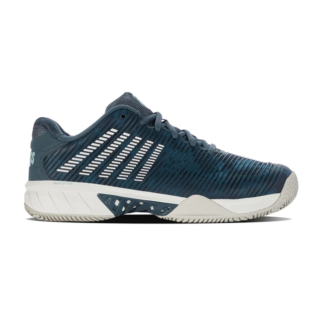 【K-SWISS】輕量進階網球鞋 Hypercourt Supreme-女-藍/蜜桃橘(96615-407) 歷史價格詳細信息