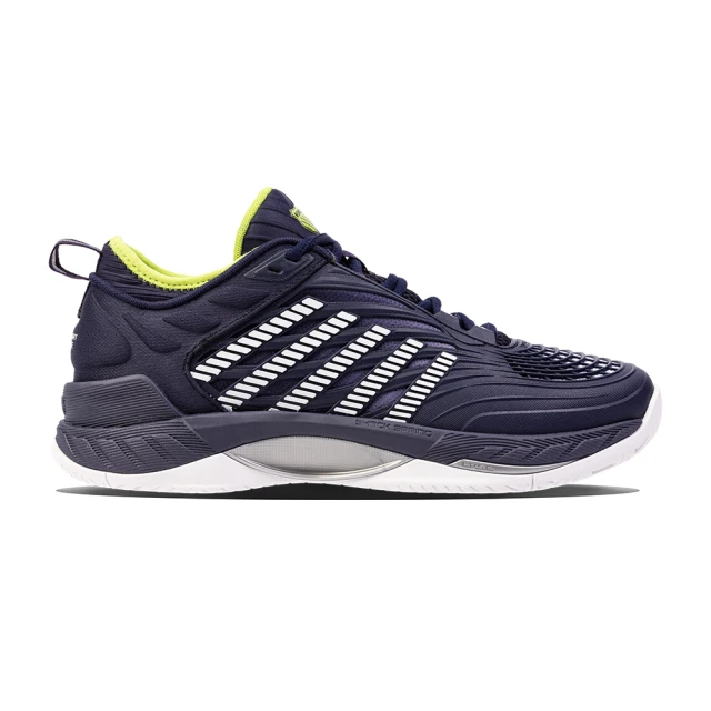 K-SWISS Hypercourt Supreme輕量進階網球鞋-男-黑/霓綠 歷史價格詳細信息