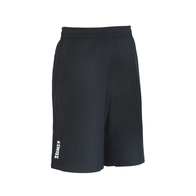 K-SWISS Woven Pocket Shorts棉質休閒短褲-男-黑 歷史價格詳細信息