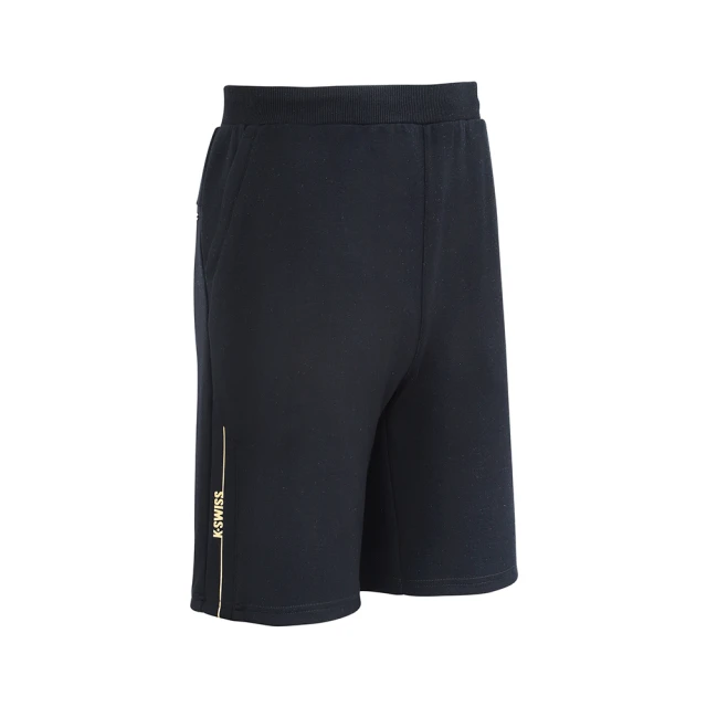 K-SWISS Sweat Shorts棉質短褲-男-黑 歷史價格詳細信息