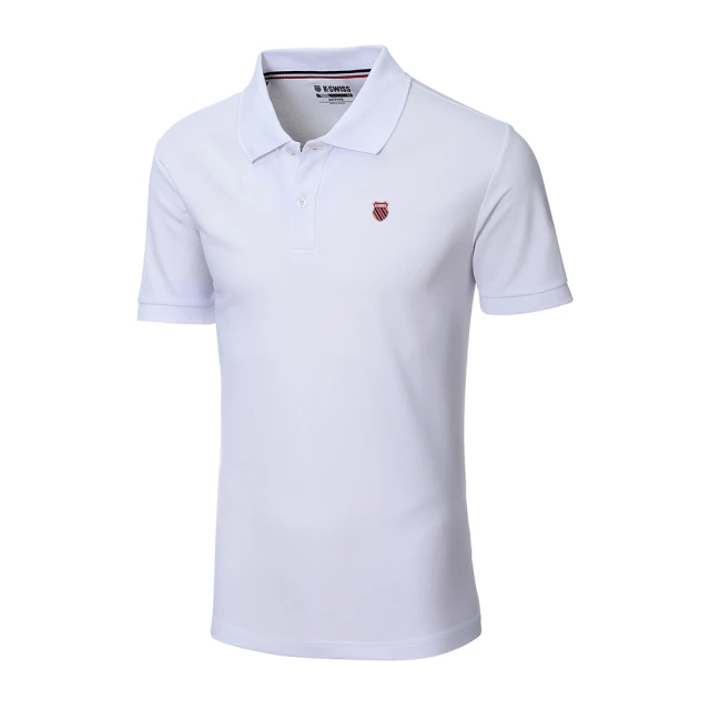 【K-SWISS】排汗Polo衫 Solid PF Polo-男-藍(106136-426) 歷史價格詳細信息