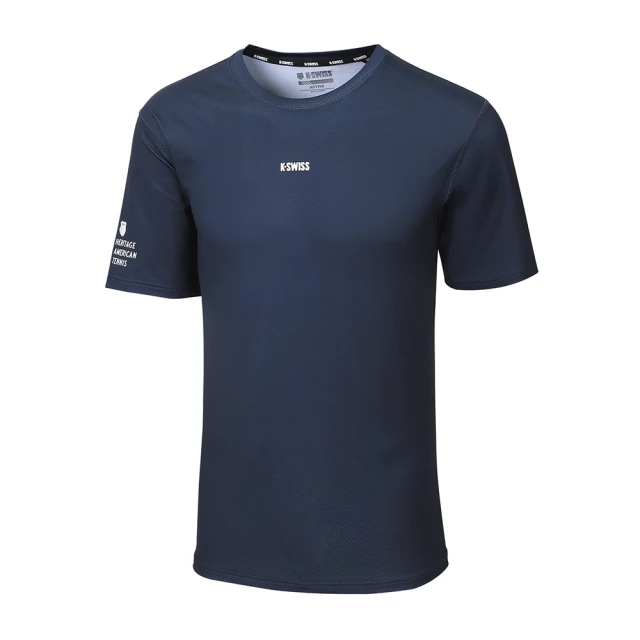 【K-SWISS】涼感排汗T恤 Sublimation Tee-男-藍(108076-426) 歷史價格詳細信息
