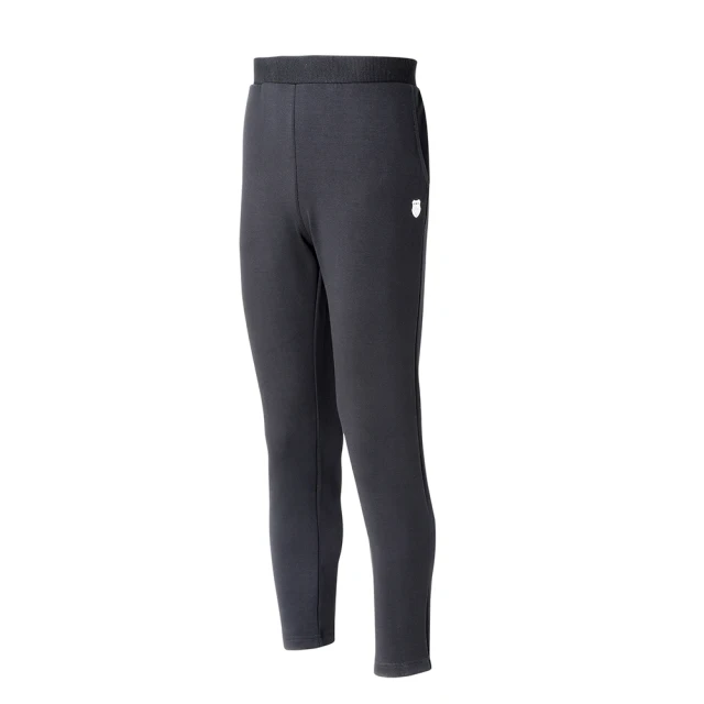 K-SWISS Slim Fit Knit Pants棉質九分褲-女-黑 歷史價格詳細信息
