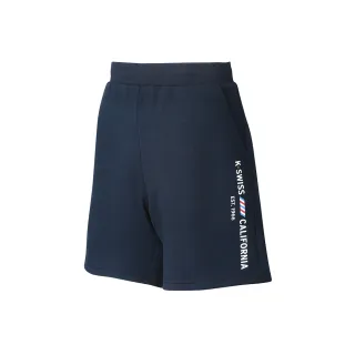 K-SWISS Color Stripes Shorts運動休閒短褲-女-藍 歷史價格詳細信息
