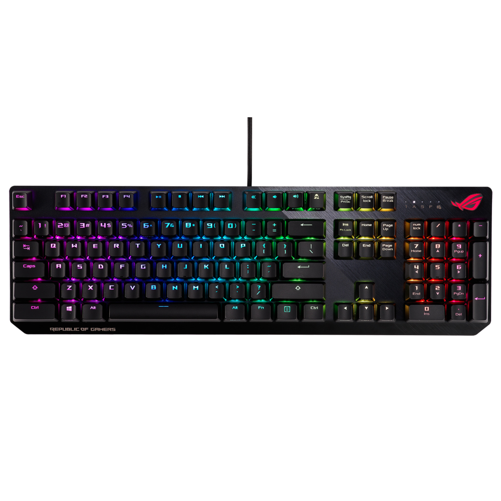 ASUS 華碩 ROG Strix Scope RGB 機械式電競鍵盤 青軸 有線鍵盤【魔力電玩】 歷史價格詳細信息