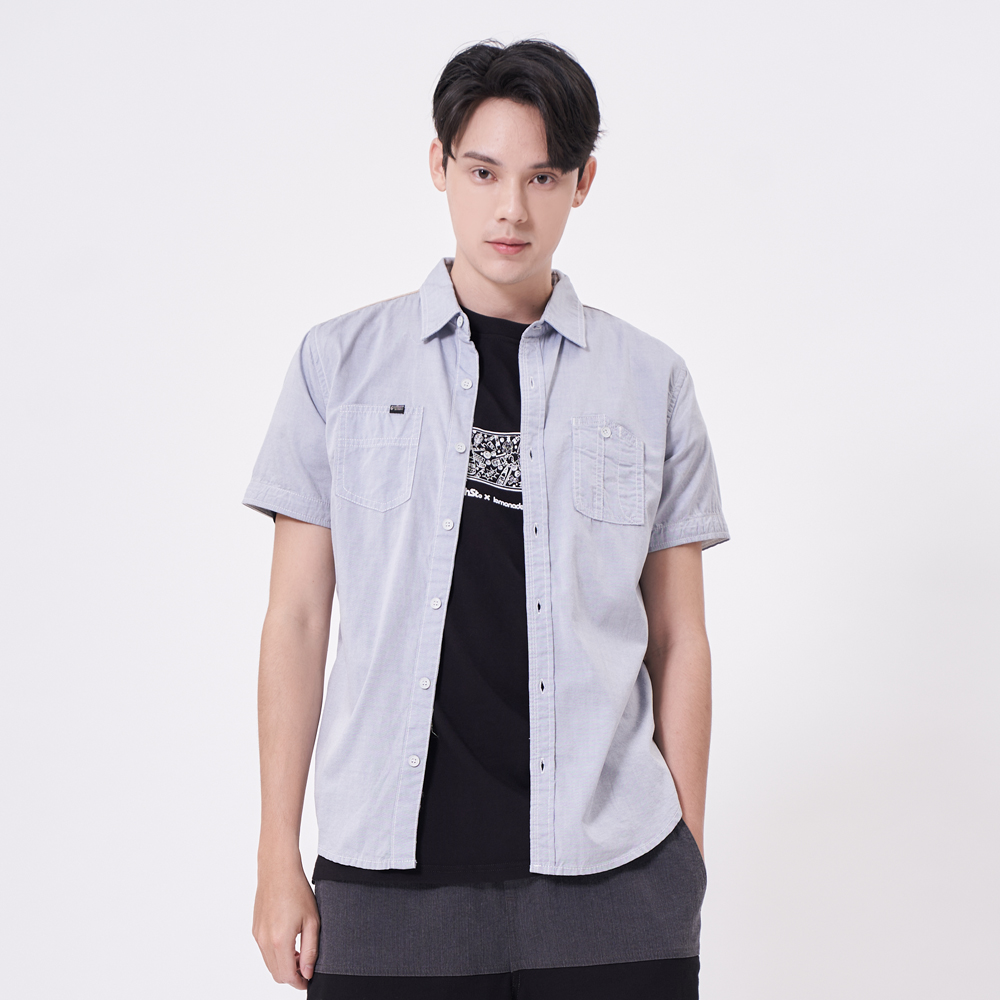 【5th STREET】男露營道具印花短袖T恤(青綠色) 歷史價格詳細信息