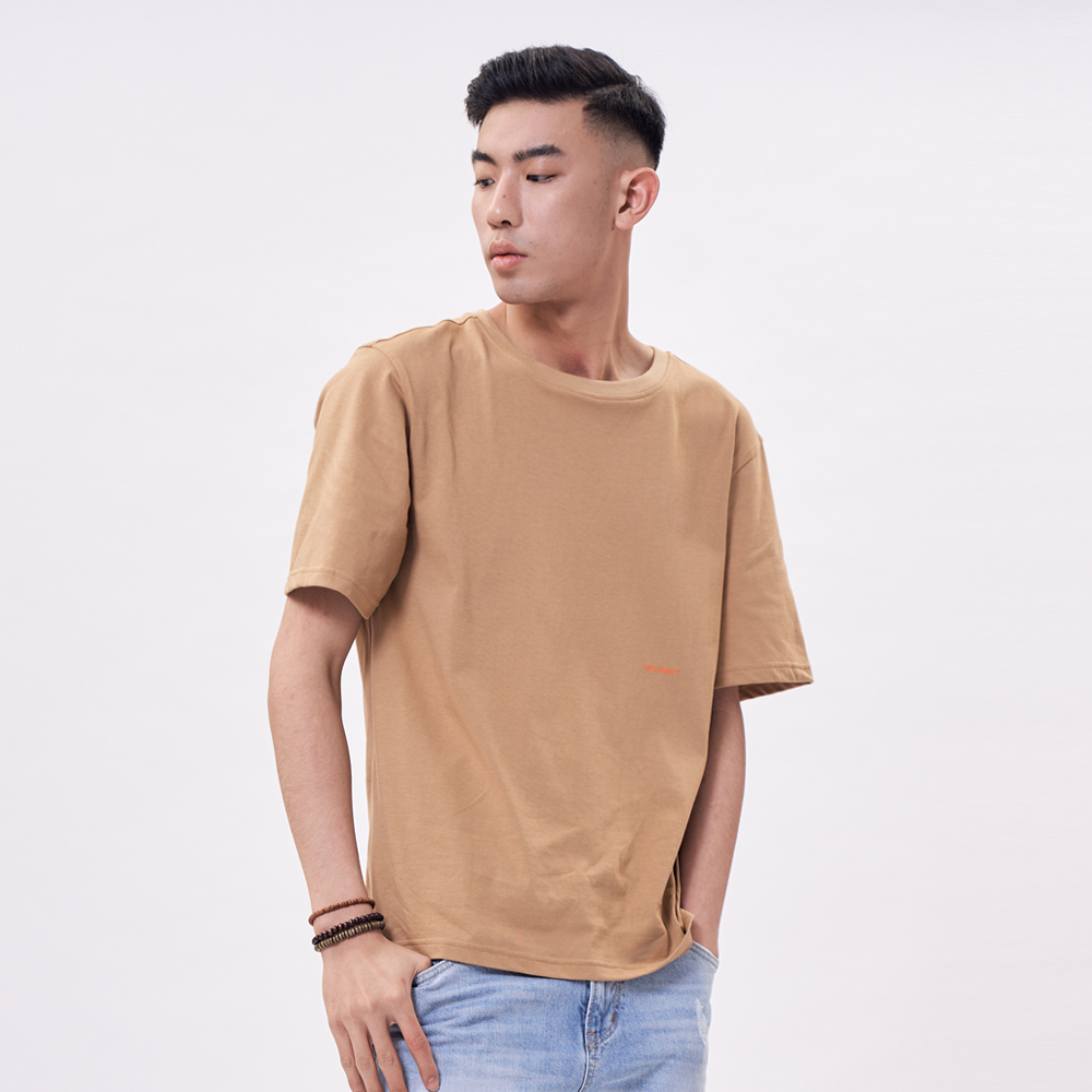 【5th STREET】男露營道具印花短袖T恤(青綠色) 歷史價格詳細信息