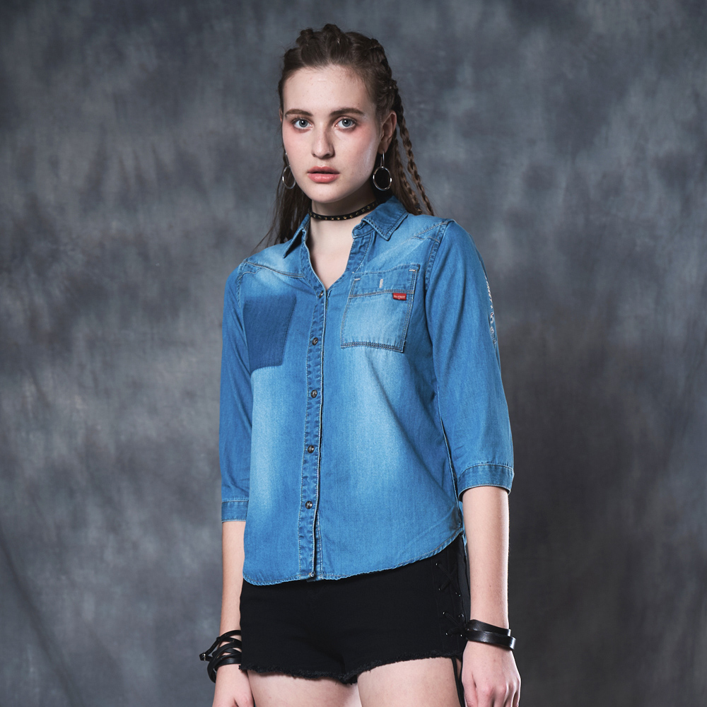 5th street 牛仔 襯衫 (大尺寸) 歷史價格詳細信息