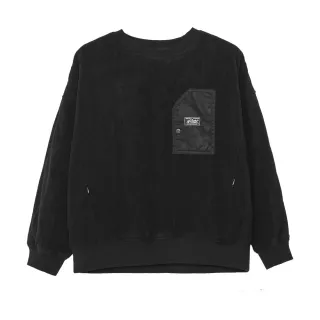 【5th STREET】女寬版側開衩短袖T恤-黑色 歷史價格詳細信息