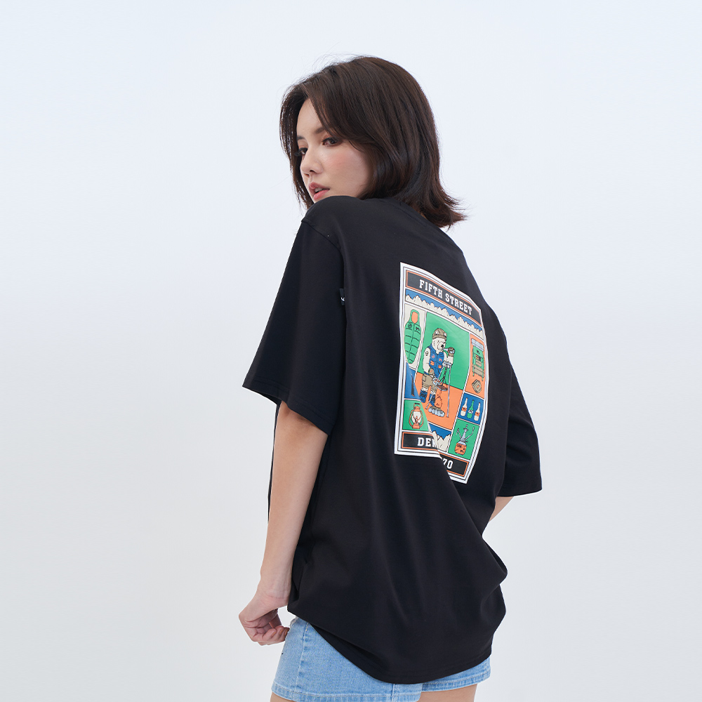 【5th STREET】中性款山形多袋背心-灰褐色 歷史價格詳細信息