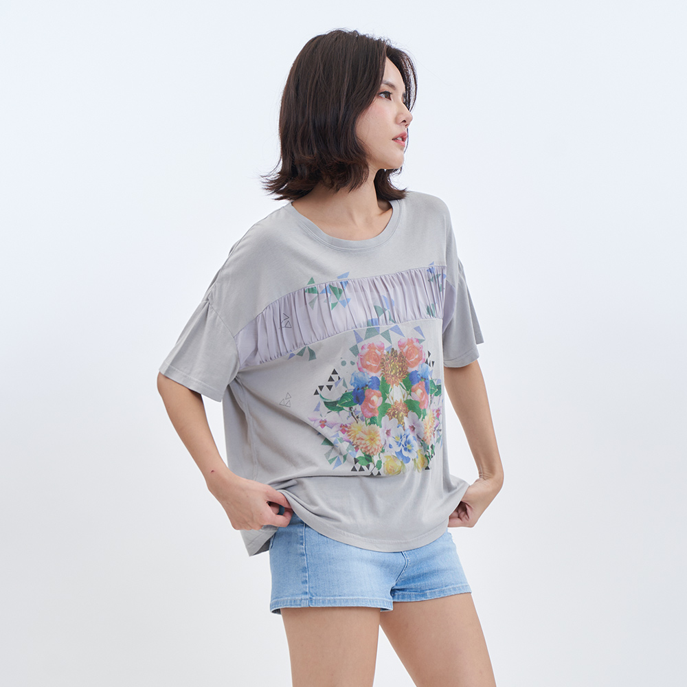 【5th STREET】女裝流蘇印花背心-黑色 歷史價格詳細信息