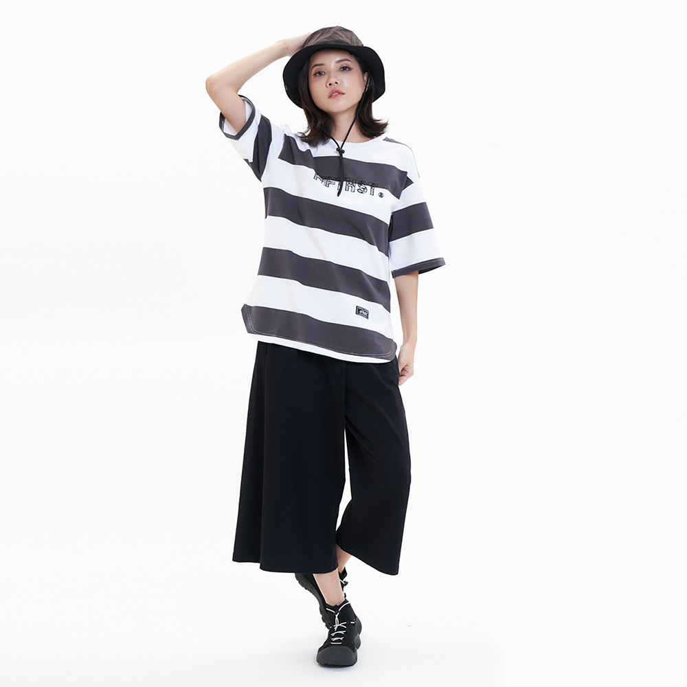 【5th STREET】女裝腰鬆緊針織寬褲-黑色 價格比較,價格查詢,歷史價格詳細信息
