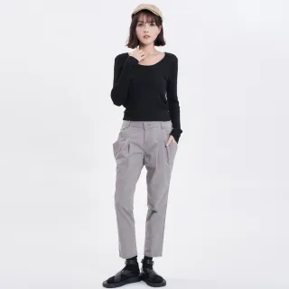 【5th STREET】女休閒老爺褲-灰卡其 歷史價格詳細信息