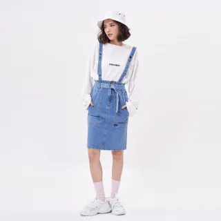 【5th STREET】男高腰機能直筒褲-原藍色 歷史價格詳細信息