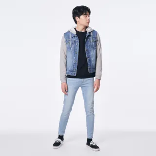 【5th STREET】女牛仔拼接紗裙-酵洗藍 歷史價格詳細信息