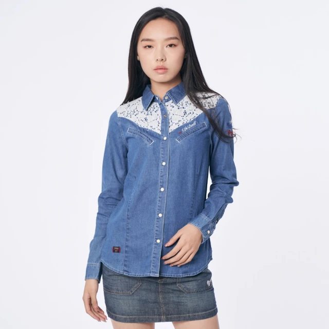 【5th STREET】女拼接袖美式短袖T恤-麻灰色 歷史價格詳細信息