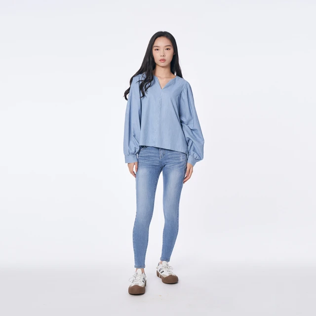 【5th STREET】女裝剪接前口袋造型連帽上衣-黑色 歷史價格詳細信息