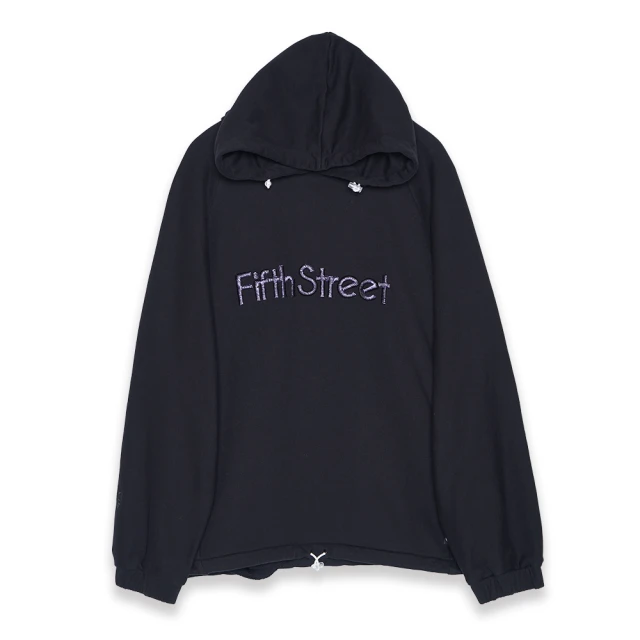 【5th STREET】女裝繡花休閒連帽外套-麻灰色 歷史價格詳細信息