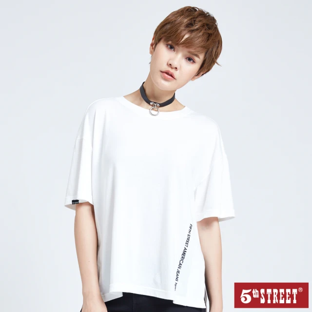 【5th STREET】女側大開口短版背心-黑色 歷史價格詳細信息