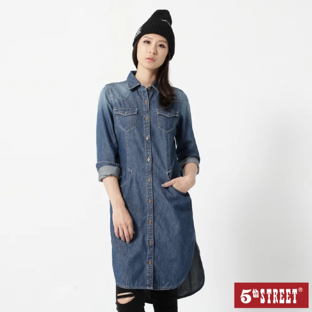 【5th STREET】女長版異素材剪接外套-黑色 歷史價格詳細信息