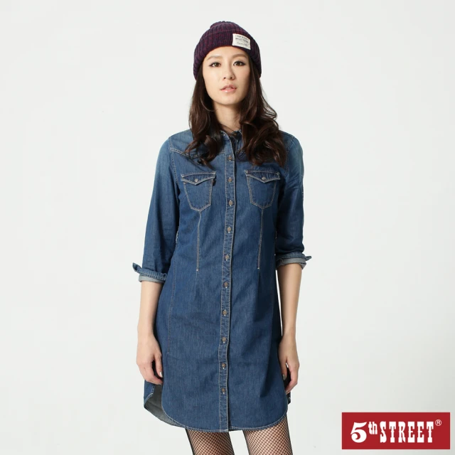 【5th STREET】女長版異素材剪接外套-黑色 歷史價格詳細信息