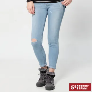 【修身中直筒/超大彈力】中高腰直筒牛仔褲 深藍色;藍色;淺藍色 28~41吋 免費修改褲長 歷史價格詳細信息